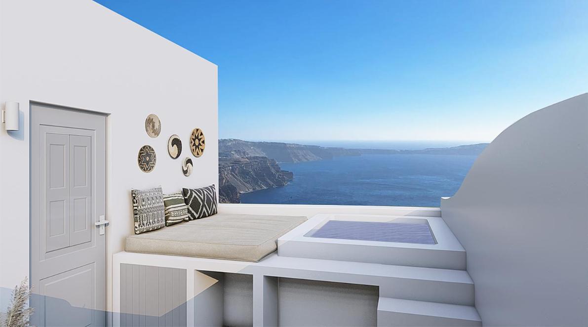 Cilon Suites Santorini إيميروفيغلي المظهر الخارجي الصورة